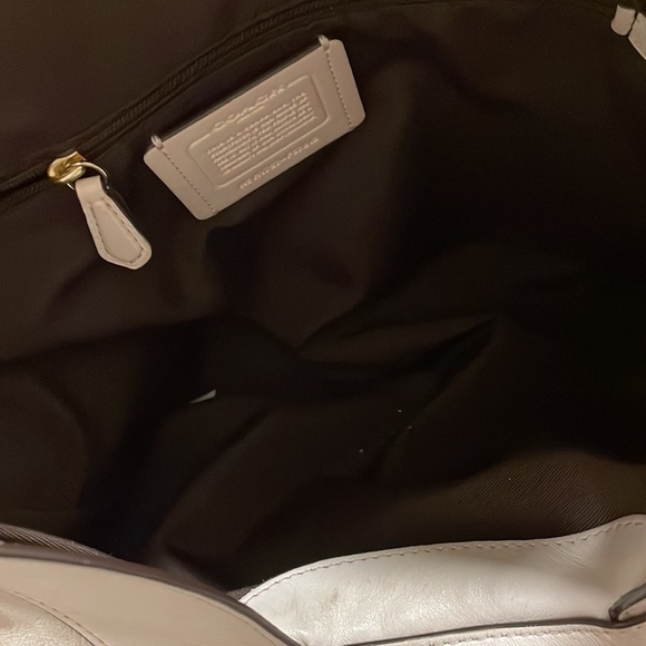 Coach Lexy Shoulder Bag‎ Beige Off-White spring summer classic designer leather - Picture 8 of 16